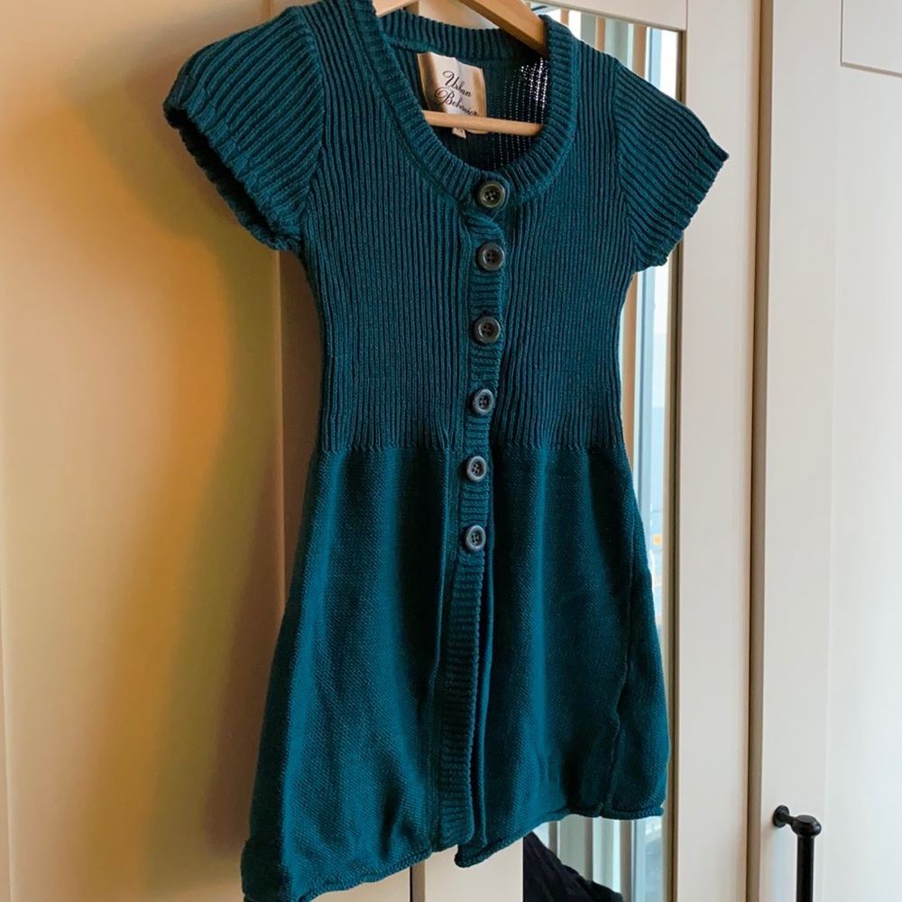 Urban Behavior Knit Short-Sleeve Cardigan